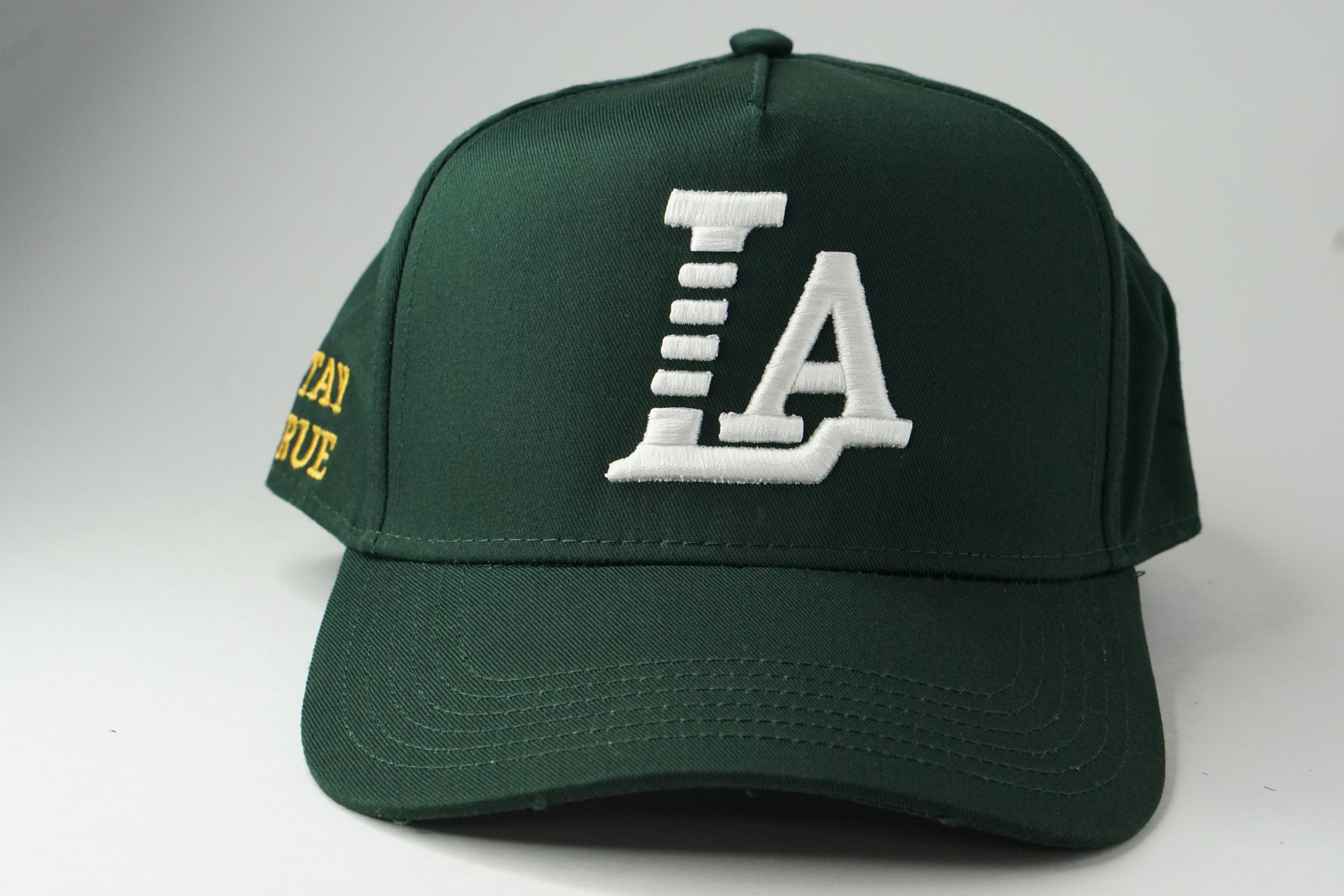 Oakland Green LA hat
